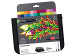 Alkoholi baasil markerite komplekt W&N Promarker, 24tk Student pinal