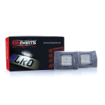 LED numbrim&auml;rgi valgustus 6000K Mercedes W176, GLA X156, ML W166, SLK R172