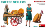 Liimitav mudel MiniArt 38076 Cheese Sellers 1/35