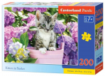 Pusle Castorland, 200 tk, Kitten in Basket