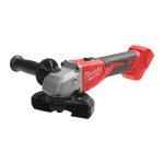 Juhtmeta nurklihvmasin M18 BLSAG125X-0, raam, Milwaukee 4933492643&MW