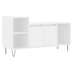 vidaXL telerikapp, valge, 100 x 35 x 55 cm, tehispuit
