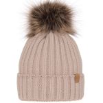 Naiste m&uuml;ts pompooniga, beež