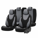 Auto istmekatted OTOM RUBY 1202 GREY/BLACK 3-ZIP