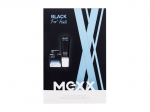 Kinkekomplekt Mexx Black Man meestele: tualettvesi EDT, 30 ml + du&scaron;igeel, 50 ml
