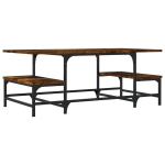 vidaXL kohvilaud, suitsutatud tamm, 100 x 50,5 x 40 cm, tehispuit