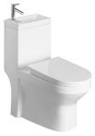 Kompaktne WC pott valamuga 36,5x78x72cm + soft-close kaas