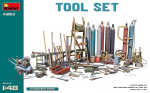 Liimitav mudel MiniArt 49013 Tool Set 1/48