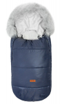 Magamiskott vankrile Sensillo Orso Pearl Navy, 100x45 cm