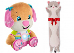 Kutsikas Fisher-Price ja pl&uuml;&uuml;sist padi Cat, 50 cm