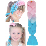 S&uuml;nteetilised juuksed, mitmev&auml;rviline, Ombre, WA11