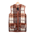 Villane vest Aurea Vita Brown