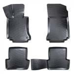 Auto kummimatid mustad 3D RIZLINE MB C-class W204 (2007-2014)