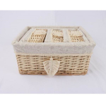 Korv Willi Tassel 26x18xH12cm