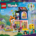 LEGO&reg; 42614 Friends Vintage Riiete Pood, Mudel koos mini-nukkude Olly, Liann ja Jordin ning kassi figuuriga