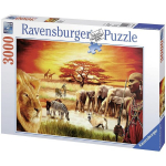 Pusle Ravensburger Savanni loomad, 3000 tk