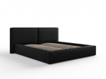 Voodi Cosmopolitan Design Arendal, 180x200 cm, must