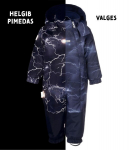 Lenne laste kombinesoon 80g Fredo 24205*2225, tumesinine/valge