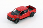 M&auml;nguauto KinSmart, 2022 Ford F-150 Raptor, punane