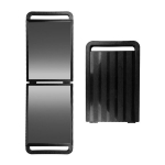 Kahekordne kokkuklapitav juuksuri peegel