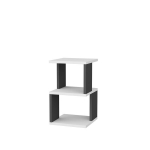 &Ouml;&ouml;kapp Asir, 29,6x29,6x49,4 cm, hall/valge