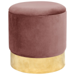 Pouf Akord Golden, roosa