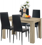 5-osaline s&ouml;&ouml;gikomplekt GoodHome, pruun/must