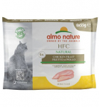 Almo Nature HFC Natural Megapack, kasside lisatoit, kanaliha, 4x6 (24x55g)