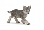 Figurine B&eacute;b&eacute; loup - PAPO - LA VIE SAUVAGE - Int&eacute;rieur - Mixte - &Agrave; partir de 3 ans