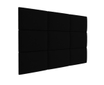 Pehmendatud paneel Ravio 2219, 60x40 cm, must