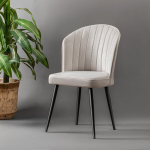 4 tooliga komplekt Kalune Design Rubi, valge