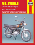 Suzuki GP100 & 125 Singles (78 - 93) Haynes Repair Manual 8th Revised edition