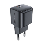 Acefast A77 Mini PD 30W GaN USB-C seinale laadija - must