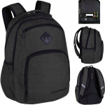 Kooli seljakott CoolPack, must