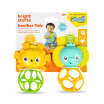 OBALL Pals Easy-Grasp Soother m&auml;nguasjad L&otilde;vi ja elevant 2 tk