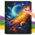 Teemantmosaiik Kosmos Oh Art!, 20x30 cm