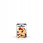 Metallkaanega purk, 760 ml, WILMAX stiklainis su metaliniu dangteliu 760 ml