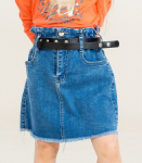 Laste teksaseelik 361671 01, helesinine