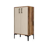 Kingakapp Prag, pruun/beež