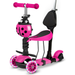 Kolmerattaline t&otilde;ukeratas, roosa