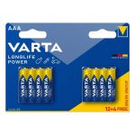 Varta leeliselemendid AAA Longlife Power, 16 &uuml;hikut