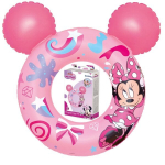 Bestway Disney Minnie Mouse Float Med &Oslash;rer 74x76 cm +3 til 6 &Aring;r Pool og Strand 09111