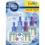 Elektrilise &otilde;huv&auml;rskendaja Ambi Pur 3Volution Lenor t&auml;itmine, vedru, 2 x 20 ml