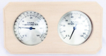 Puidust saunatermomeeter ja h&uuml;gromeeter Powermax PV-T072