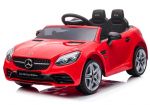 &Uuml;hekohaline elektriauto lastele Mercedes Benz SLC300 Cabrio, punane Sun Baby