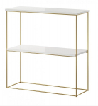 Riiul ADRK Furniture Toni, valge/puit