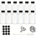 Tech Zone klaaspudelid, 12 tk, 60ml