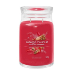 Sparkling Cinnamon - Yankee Candle Signature - suur k&uuml;&uuml;nal kahe tiibadega