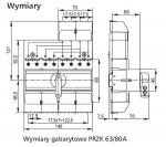 Toiteallika l&uuml;liti 80A PRZK 3080N-W02