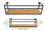 Rippriiul 60 cm, pruun